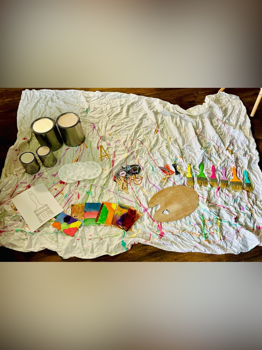 Paint Party Theme Supplies